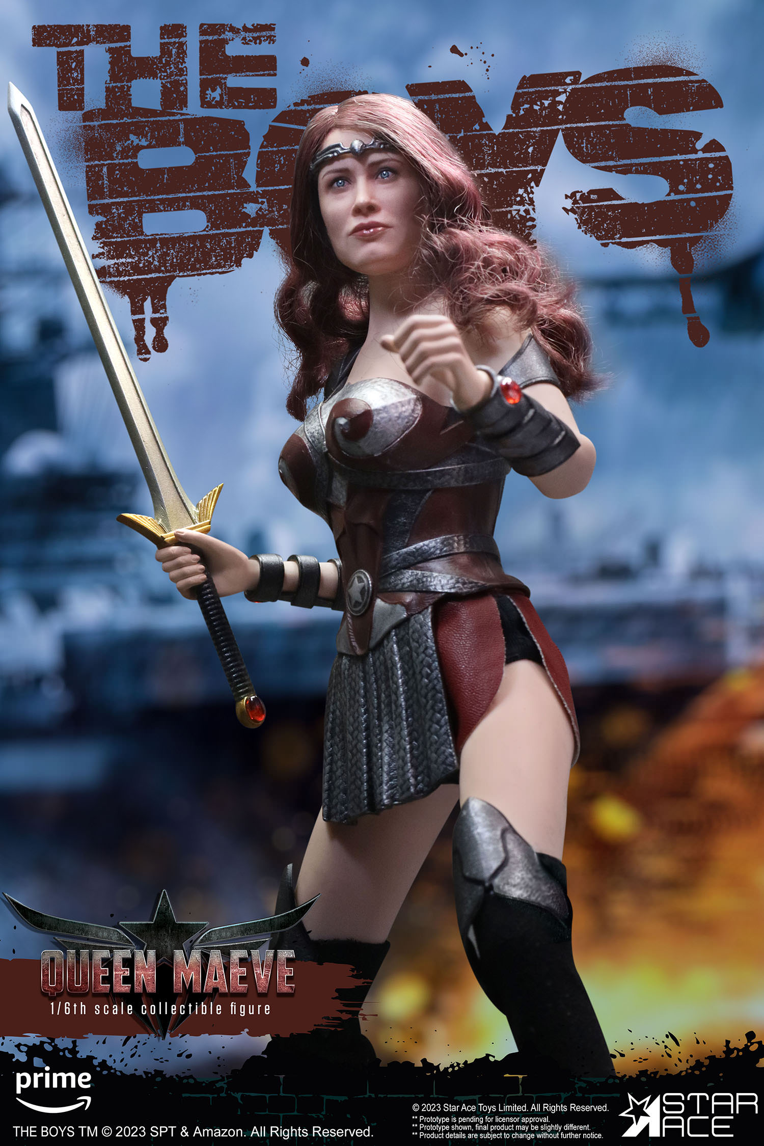 Pre-Order Star Ace The Boys Queen Maeve Deluxe Sixth Scale Figure